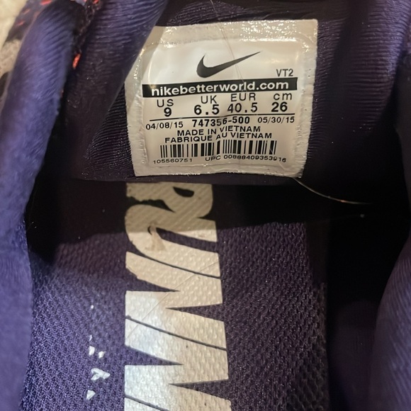 Nike Lunarlon size 9 women’s - Picture 5 of 5